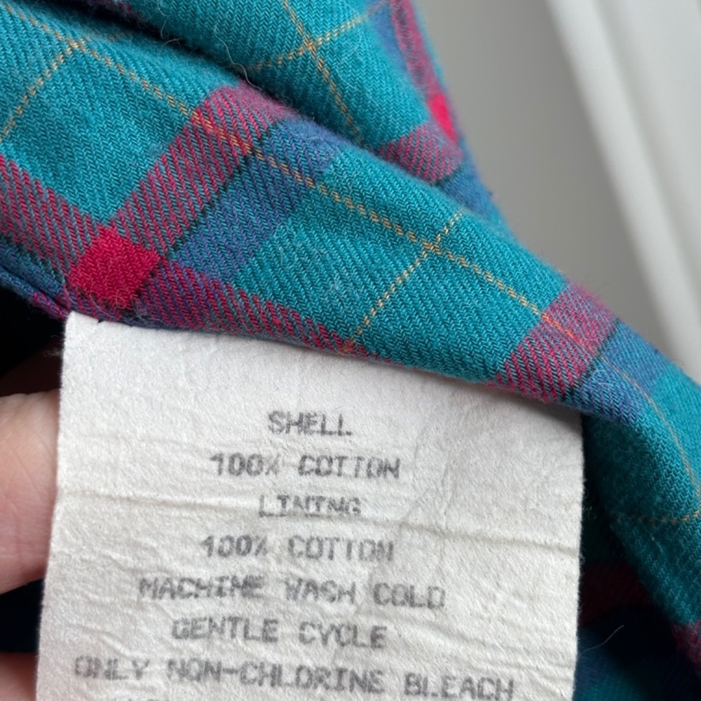 VTG 90s David Brooks Corduroy Bomber Jacket 6 Flannel Lined Harrington Old Money - Picture 8 of 12